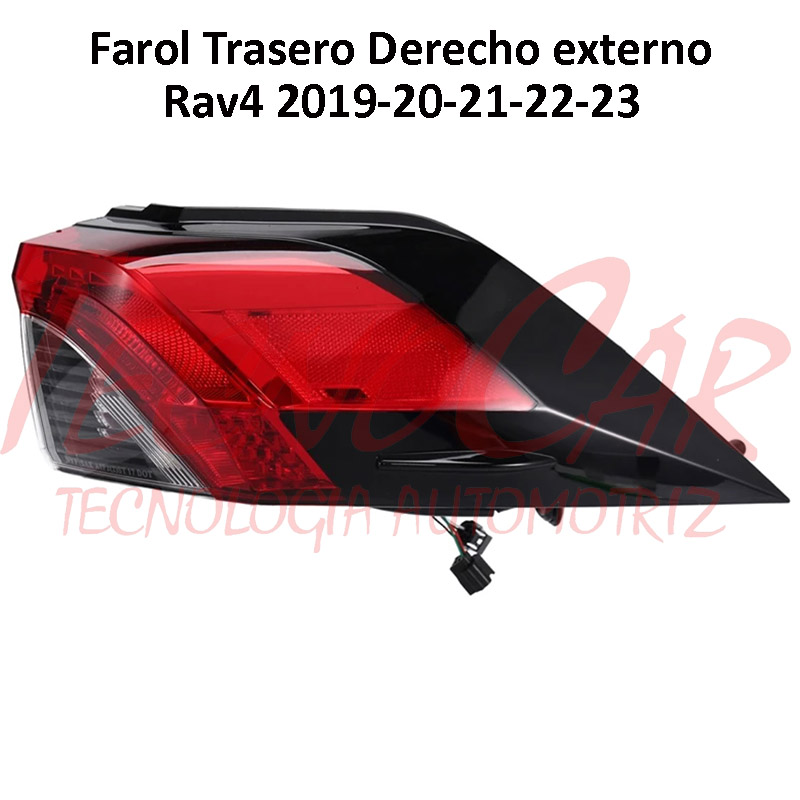 Farol New Rav4 Trasero Derecho Exterior